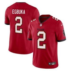 Mens Kids Youths Emeka Egbuka Red Stitched Jersey Vapor